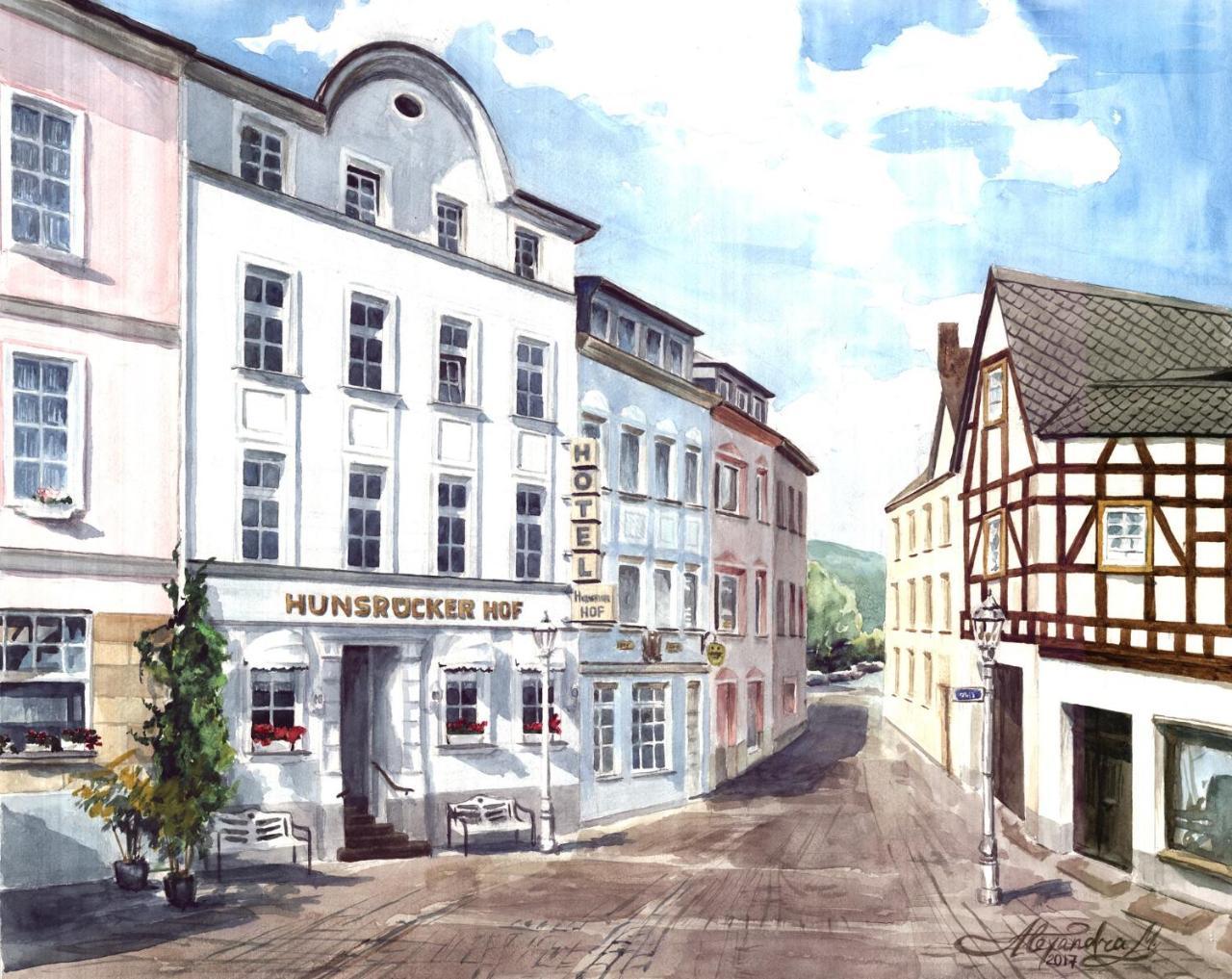 City Hotel Hunsruecker Hof Boppard Kültér fotó